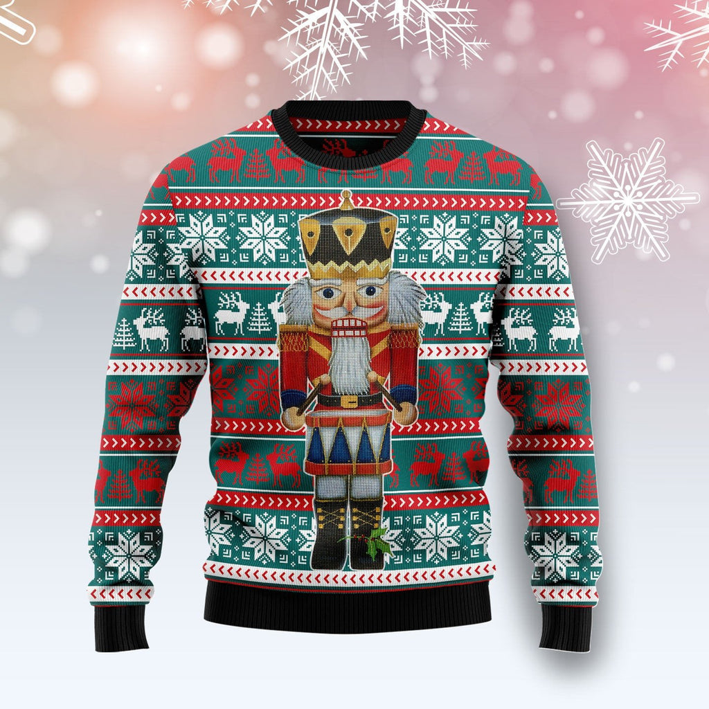 French bulldog greeting 3D Christmas Sweater - Holiday Gift product image 3