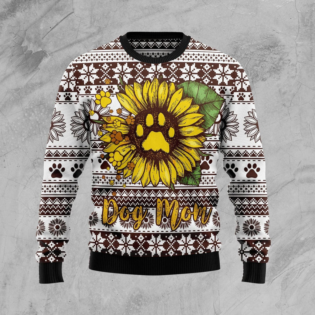 Sheep wishing ewe a very merry 3D Christmas Sweater - Holiday Gift product image 4