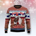 Sheep wishing ewe a very merry 3D Christmas Sweater - Holiday Gift product image