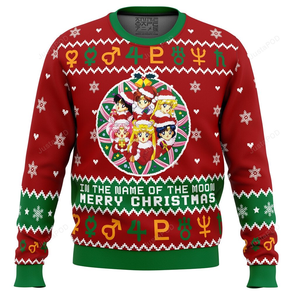 Saitama i wish you an ok 3D Christmas Sweater - Holiday Gift product image 3