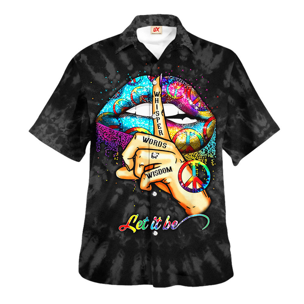 Hippie Hawaiian Groovy Psychedelic Beach Style NVHI03 - Adult & Kids T-Shirts, Sweatshirts & Hoodies apparel design preview 1