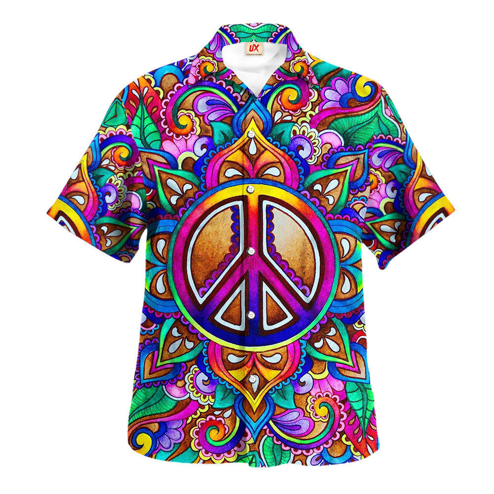 Hippie Hawaiian Groovy Vacation Festival Style UXHI01 - Adult & Kids T-Shirts, Sweatshirts & Hoodies apparel design preview 1