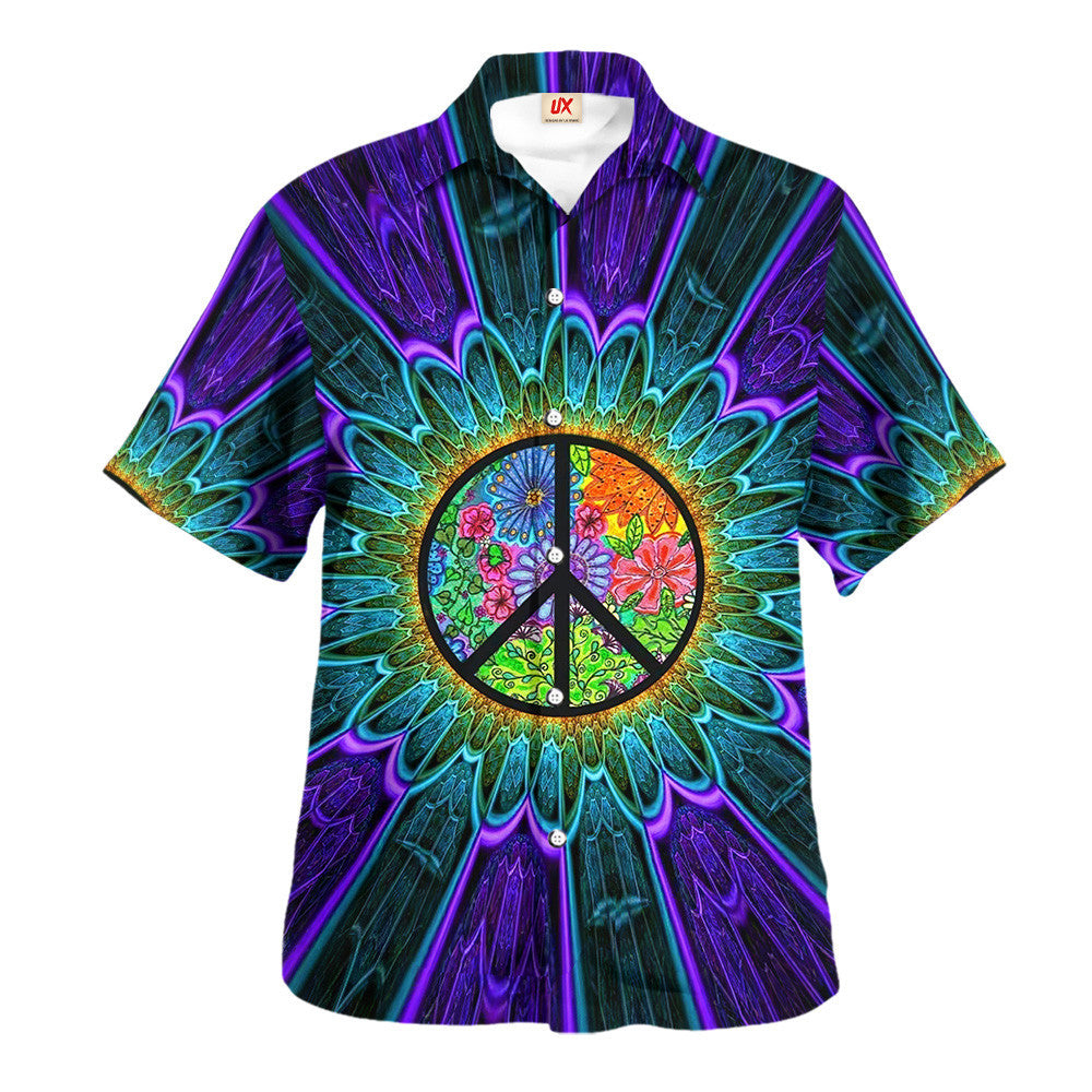 Hippie Hawaiian Psychedelic Summer Beach Party Style - Adult & Kids T-Shirts, Sweatshirts & Hoodies apparel design preview 1