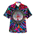 Hippie Hawaiian Vintage 70s Gift For Dad NVHI06 - Adult & Kids T-Shirts, Sweatshirts & Hoodies apparel design preview 1