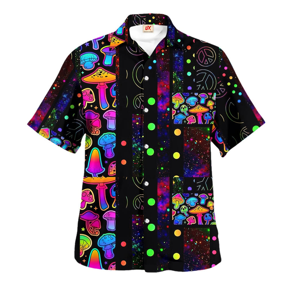 Hippie Hawaiian Retro Vacation Gift For Him NVHI15 - Adult & Kids T-Shirts, Sweatshirts & Hoodies apparel design preview 1