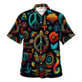 Hippie Hawaiian Retro Festival Gift For Men TQTHI07 - Adult & Kids T-Shirts, Sweatshirts & Hoodies apparel design preview 1