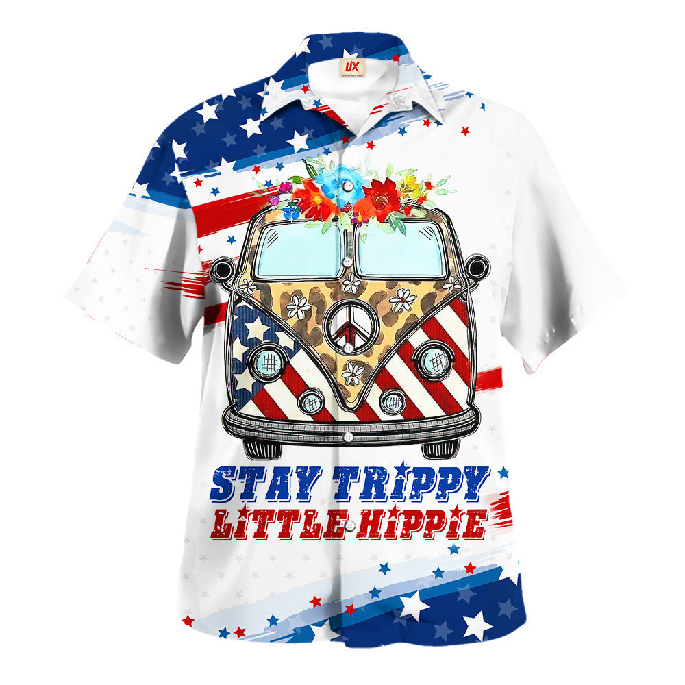 Hippie Hawaiian Groovy Festival Gift NVHI28 - Adult & Kids T-Shirts, Sweatshirts & Hoodies apparel design preview 1
