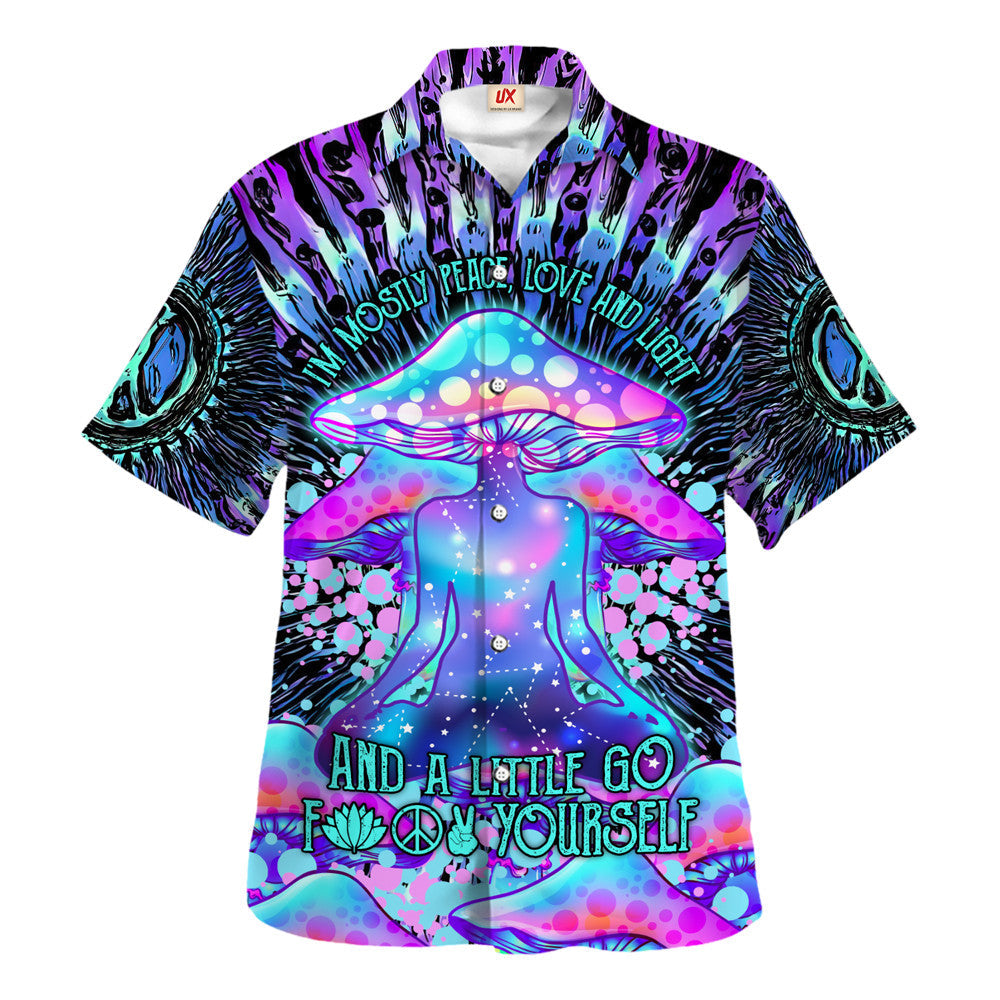 Hippie Hawaiian Psychedelic Beach Gift HBLTHI17 - Adult & Kids T-Shirts, Sweatshirts & Hoodies apparel design preview 1