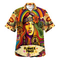Hippie Hawaiian Vintage Festival Beach Gift TQTHI19 - Adult & Kids T-Shirts, Sweatshirts & Hoodies apparel design preview 1