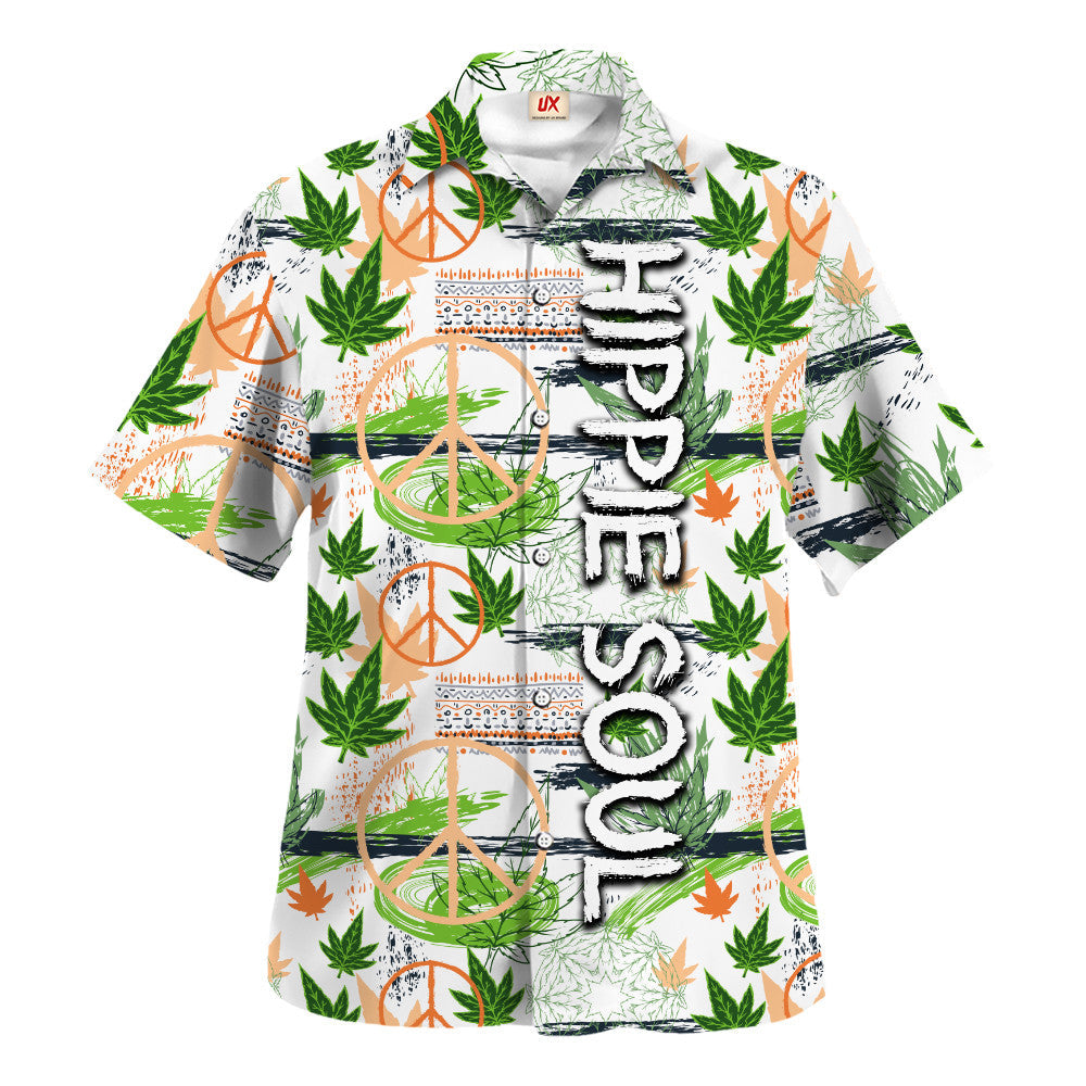 Hippie Hawaiian Groovy Retro Summer Gift TTHI101 - Adult & Kids T-Shirts, Sweatshirts & Hoodies apparel design preview 1