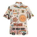 Hippie Hawaiian Retro Beach Festival Gift TTHI102 - Adult & Kids T-Shirts, Sweatshirts & Hoodies apparel design preview 1