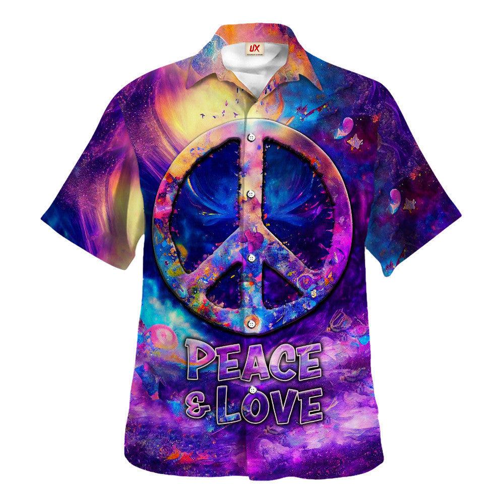Hippie Hawaiian Vintage Summer Party Gift TTHI103 - Adult & Kids T-Shirts, Sweatshirts & Hoodies apparel design preview 1