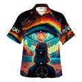 Hippie Hawaiian Groovy Festival Beach Gift TTHI104 - Adult & Kids T-Shirts, Sweatshirts & Hoodies apparel design preview 1