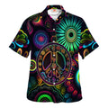 Hippie Hawaiian Retro Vacation Beach Gift TQTHI28 - Adult & Kids T-Shirts, Sweatshirts & Hoodies apparel design preview 1
