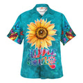 Hippie Hawaiian Psychedelic Retro Festival Gift - Adult & Kids T-Shirts, Sweatshirts & Hoodies apparel design preview 1