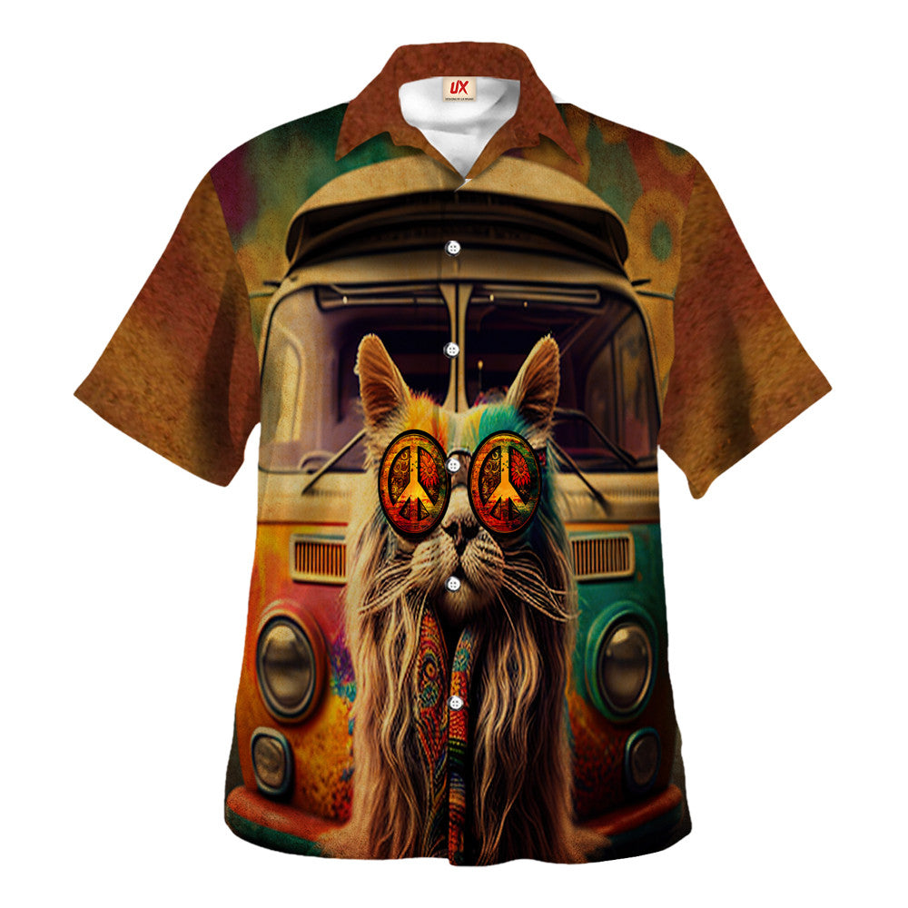 Hippie Hawaiian Vintage Summer Beach Gift TQTHI31 - Adult & Kids T-Shirts, Sweatshirts & Hoodies apparel design preview 1