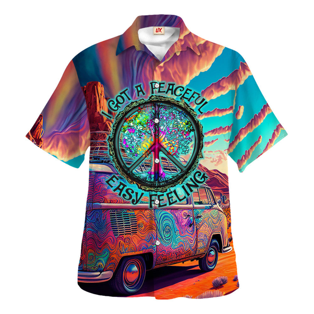 Hippie Hawaiian Retro 70s Summer Beach Gift HBLTHI25 - Adult & Kids T-Shirts, Sweatshirts & Hoodies apparel design preview 1