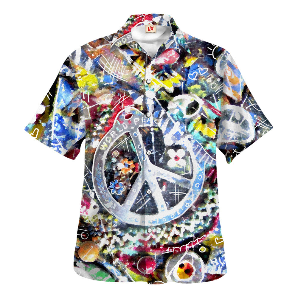 Hippie Hawaiian Groovy Retro Vacation Gift HBLTHI26 - Adult & Kids T-Shirts, Sweatshirts & Hoodies apparel design preview 1