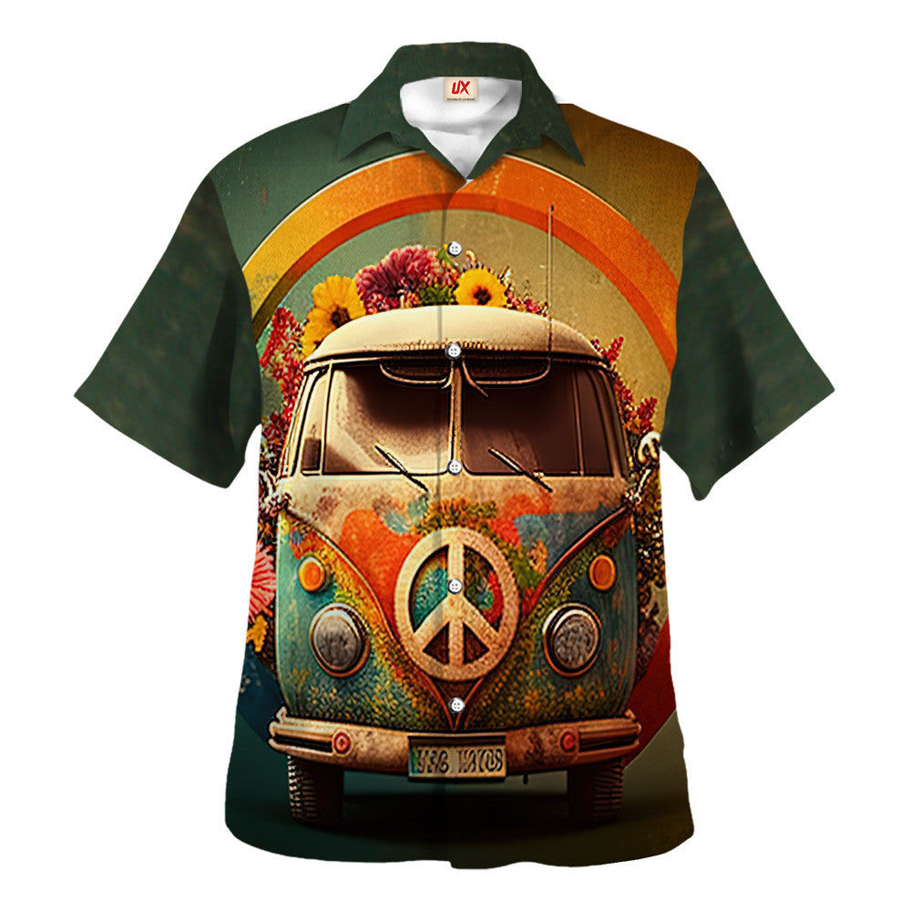 Hippie Hawaiian Psychedelic Beach Festival Gift - Adult & Kids T-Shirts, Sweatshirts & Hoodies apparel design preview 1