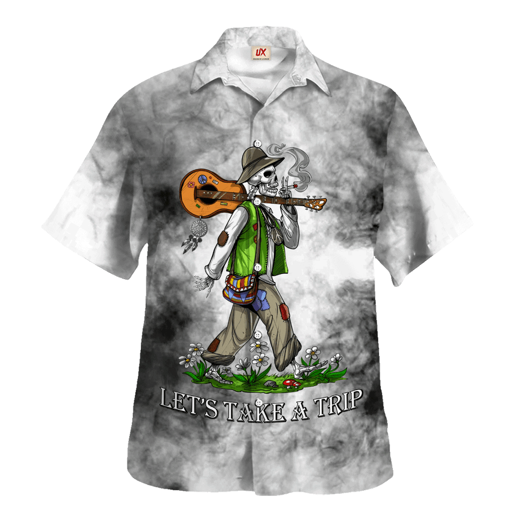 Hippie Hawaiian Groovy Summer Beach Gift MTHI02 - Adult & Kids T-Shirts, Sweatshirts & Hoodies apparel design preview 1