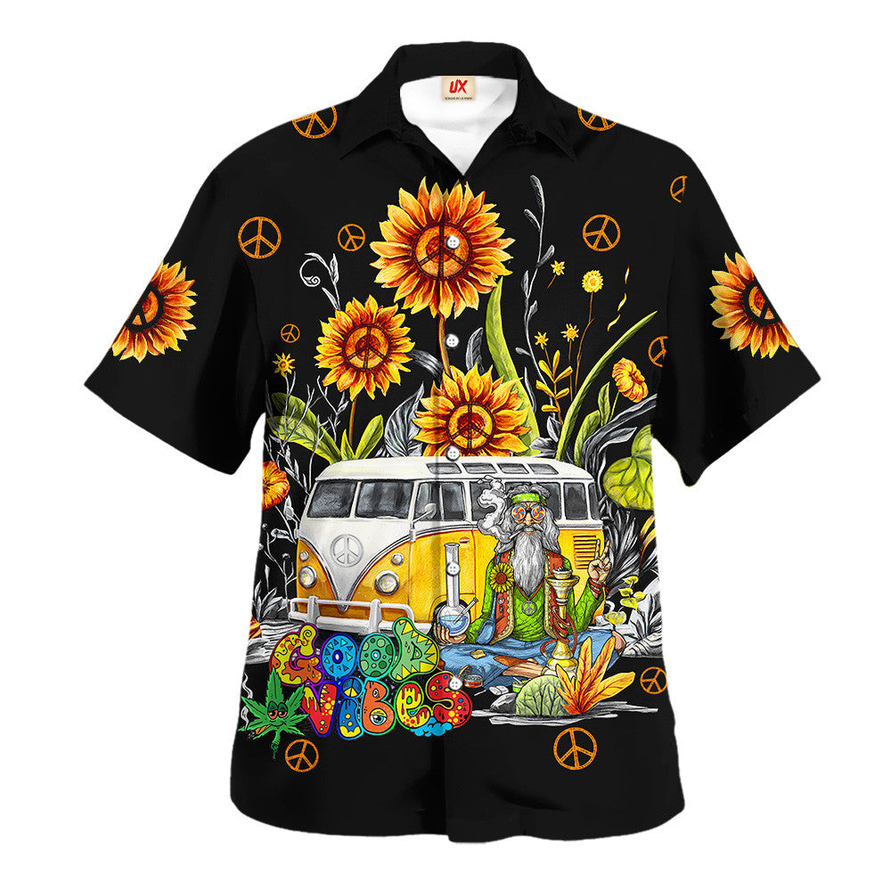 Hippie Hawaiian Groovy Retro Summer Festival Gift - Adult & Kids T-Shirts, Sweatshirts & Hoodies apparel design preview 1