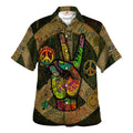 Hippie Hawaiian Psychedelic Beach Summer Gift TQTHI42 - Adult & Kids T-Shirts, Sweatshirts & Hoodies apparel design preview 1