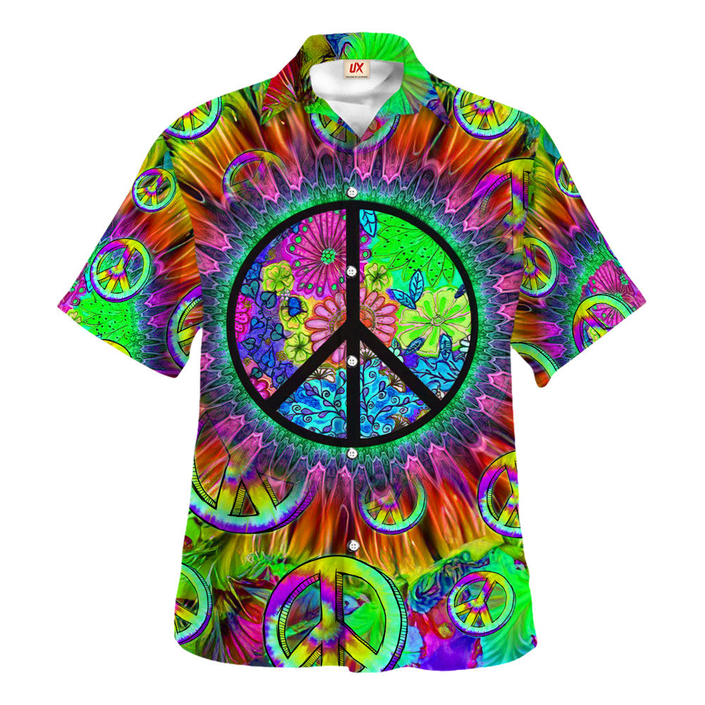 Hippie Hawaiian Retro Festival Beach Gift HBLTHI39 - Adult & Kids T-Shirts, Sweatshirts & Hoodies apparel design preview 1