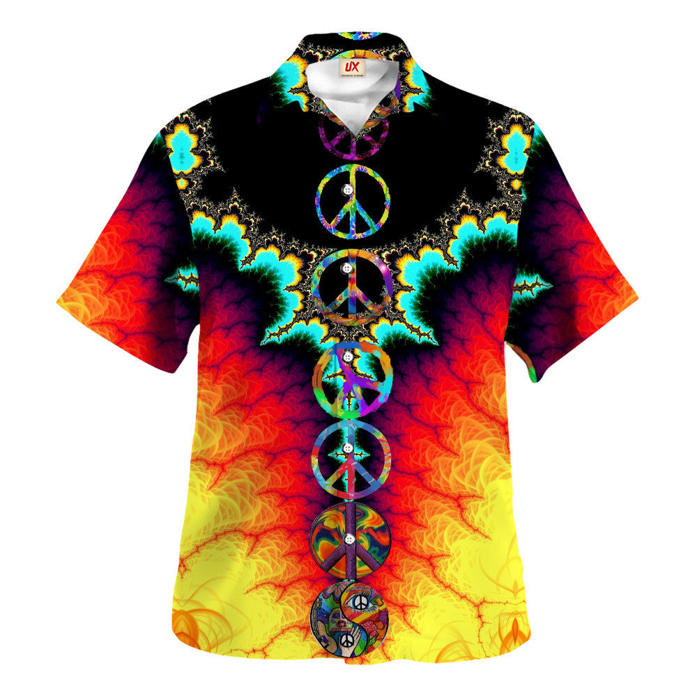 Hippie Hawaiian Vintage Retro Beach Gift TTHI123 - Adult & Kids T-Shirts, Sweatshirts & Hoodies apparel design preview 1
