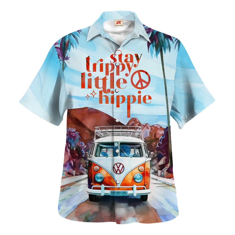 Hippie Hawaiian Vintage Summer Festival Gift TTHI130 - Adult & Kids T-Shirts, Sweatshirts & Hoodies apparel design preview 1