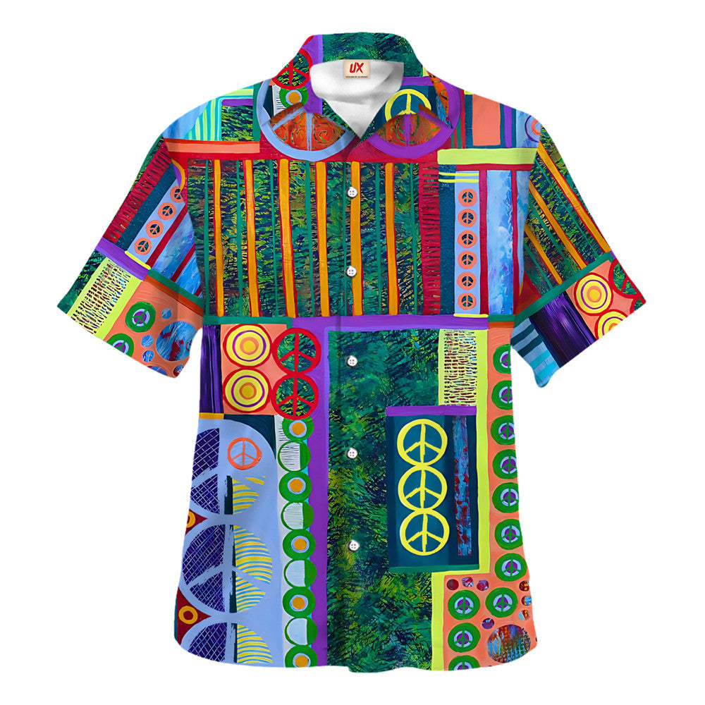 Hippie Hawaiian Retro Summer Vacation Gift HBLTHI47 - Adult & Kids T-Shirts, Sweatshirts & Hoodies apparel design preview 1
