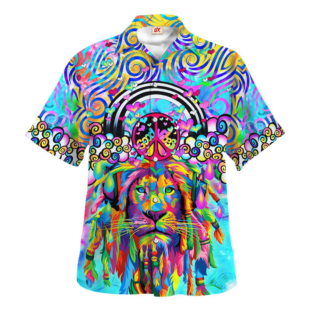 Hippie Hawaiian Psychedelic Festival Vacation Gift - Adult & Kids T-Shirts, Sweatshirts & Hoodies apparel design preview 1