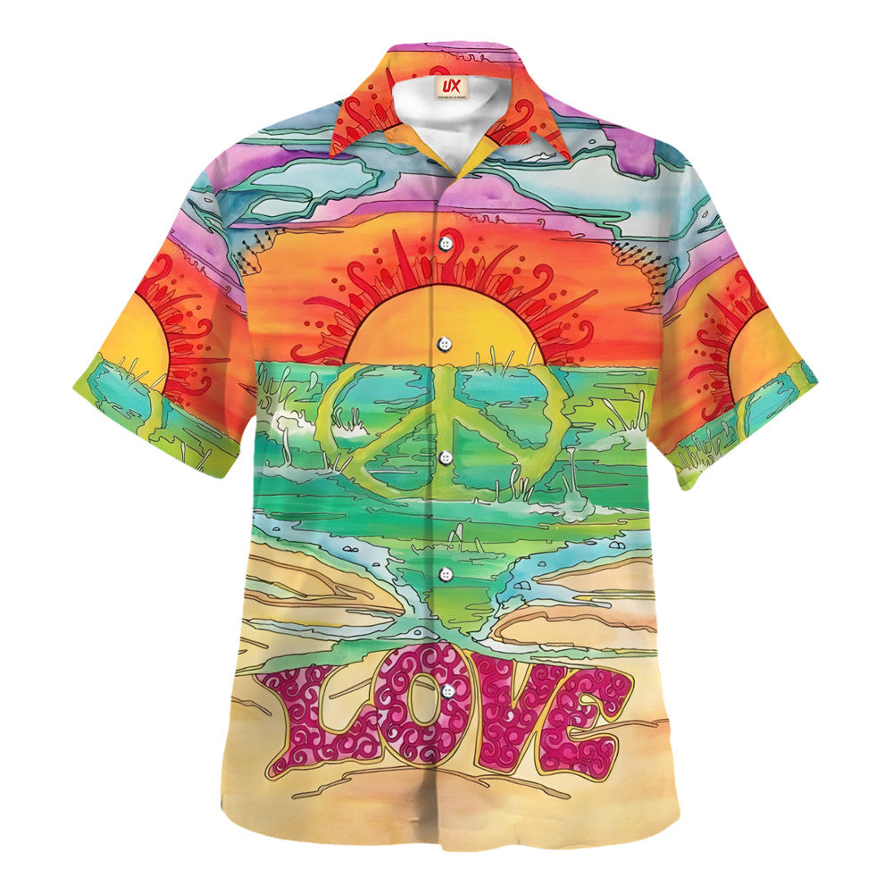 Hippie Hawaiian Psychedelic Beach Party Gift HBLTHI62 - Adult & Kids T-Shirts, Sweatshirts & Hoodies apparel design preview 1