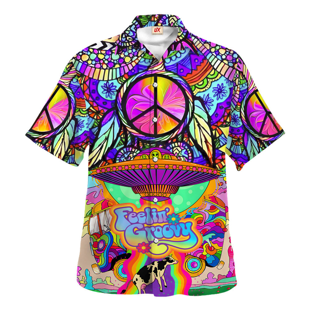 Hippie Hawaiian Retro Festival Beach Gift HBLTHI67 - Adult & Kids T-Shirts, Sweatshirts & Hoodies apparel design preview 1