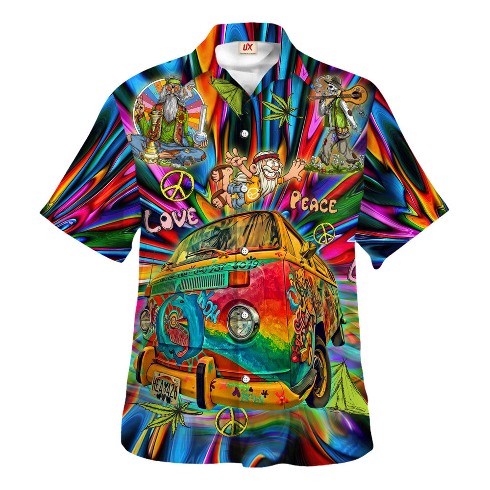 Hippie Hawaiian Vintage Summer Festival Gift HBLTHI71 - Adult & Kids T-Shirts, Sweatshirts & Hoodies apparel design preview 1
