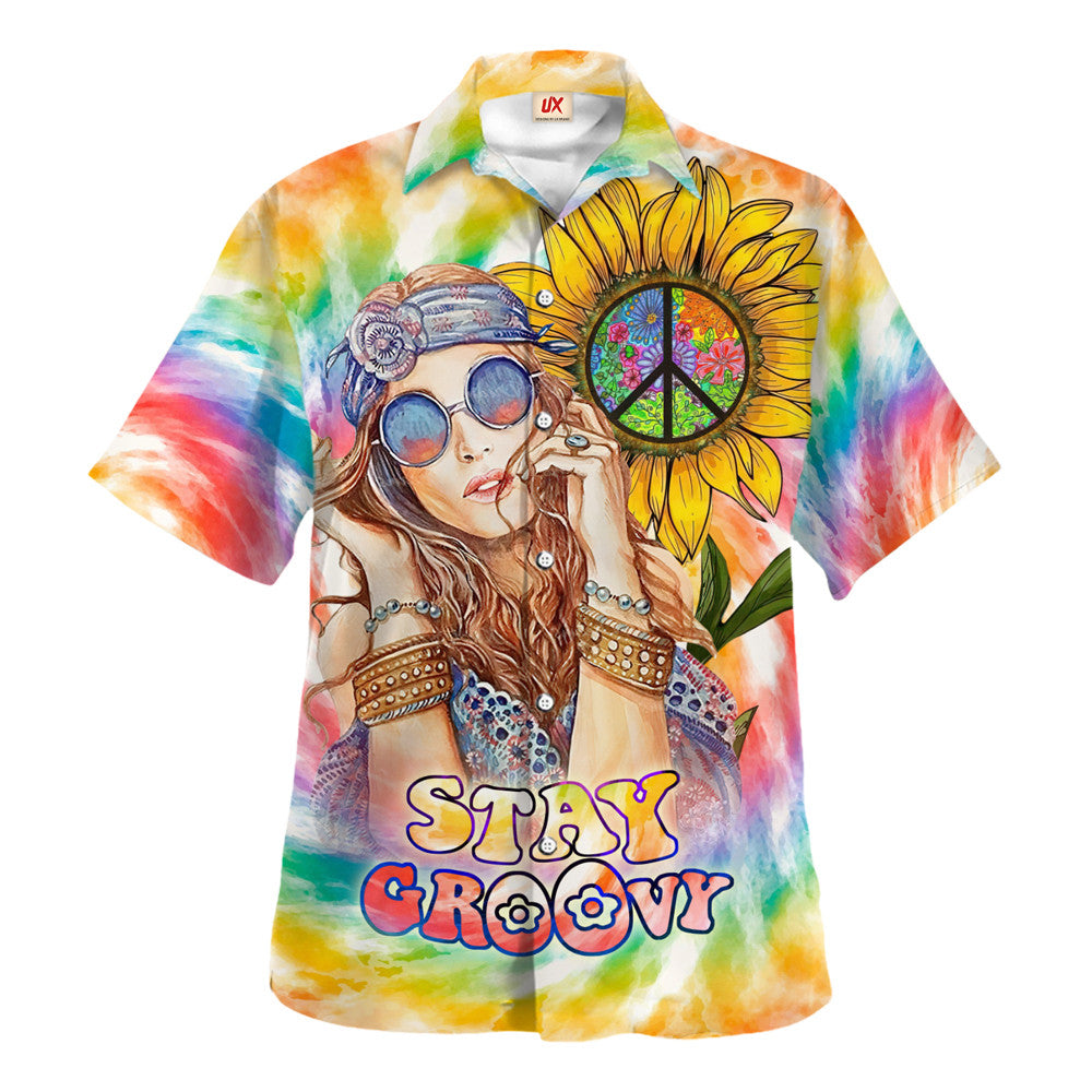 Hippie Hawaiian Vintage Festival Beach Gift HBLTHI76 - Adult & Kids T-Shirts, Sweatshirts & Hoodies apparel design preview 1