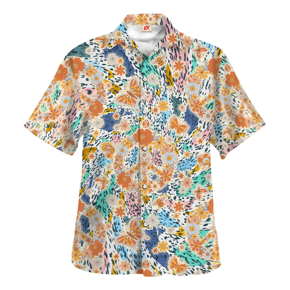 Hippie Hawaiian Retro Beach Festival Gift HBLTHI75 - Adult & Kids T-Shirts, Sweatshirts & Hoodies apparel design preview 1