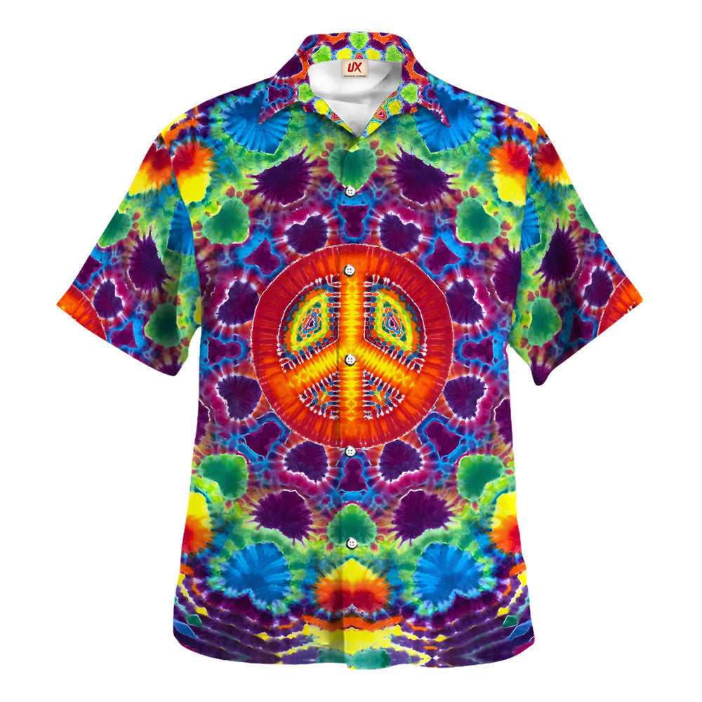 Hippie Hawaiian Retro Summer Beach Gift TTHI176 - Adult & Kids T-Shirts, Sweatshirts & Hoodies apparel design preview 1