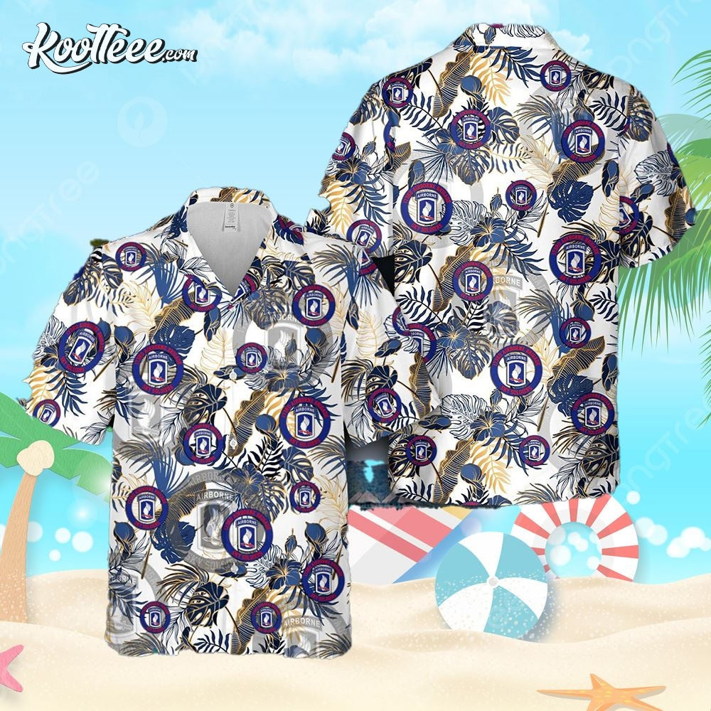 173rd Airborne Brigade Sky Soldiers Us Army Hawaiian - Adult & Kids T-Shirts, Sweatshirts & Hoodies apparel design preview 1