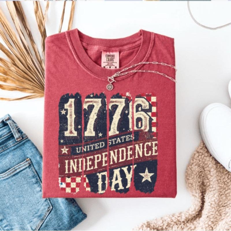1776 4th July - Adult & Kids T-Shirts, Sweatshirts & Hoodies apparel design preview 1