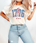 1776 America 4th July Fourth Merica - Adult & Kids T-Shirts, Sweatshirts & Hoodies apparel design preview 1