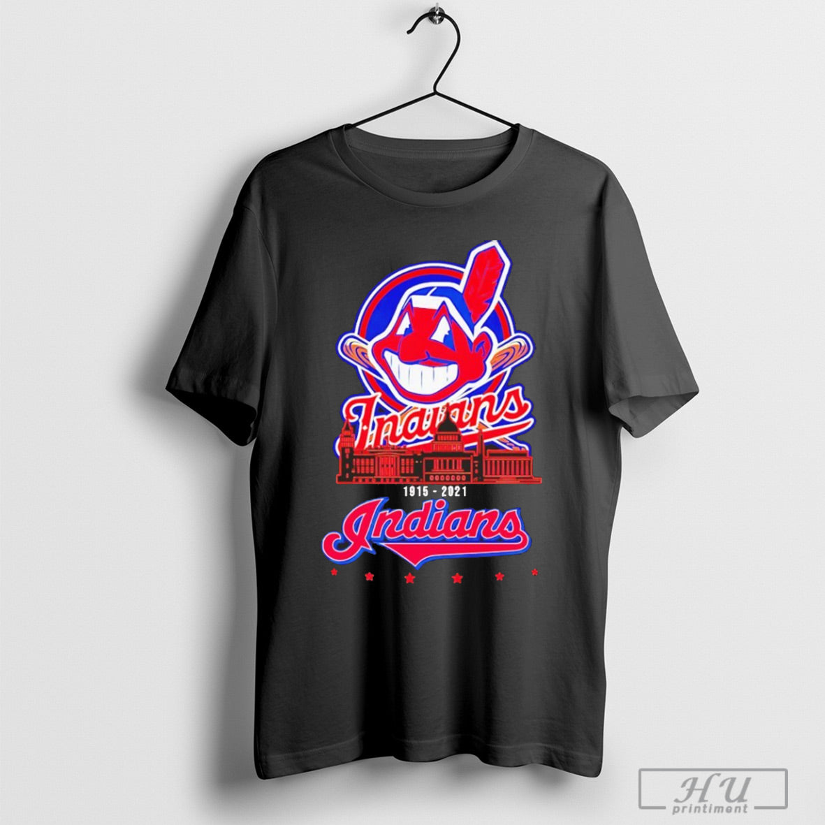 1915 2021 Cleveland Indians Baseball - Adult & Kids T-Shirts, Sweatshirts & Hoodies apparel design preview 1