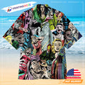 1950's Horror Comics Collage Hawaiian - Adult & Kids T-Shirts, Sweatshirts & Hoodies apparel design preview 1