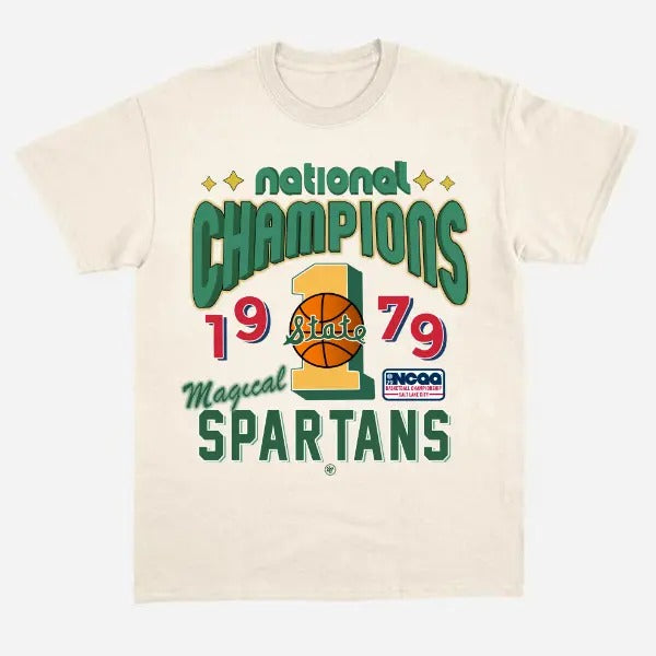 1979 NCAA Basketball National Champions Vintage - Adult & Kids T-Shirts, Sweatshirts & Hoodies apparel design preview 1