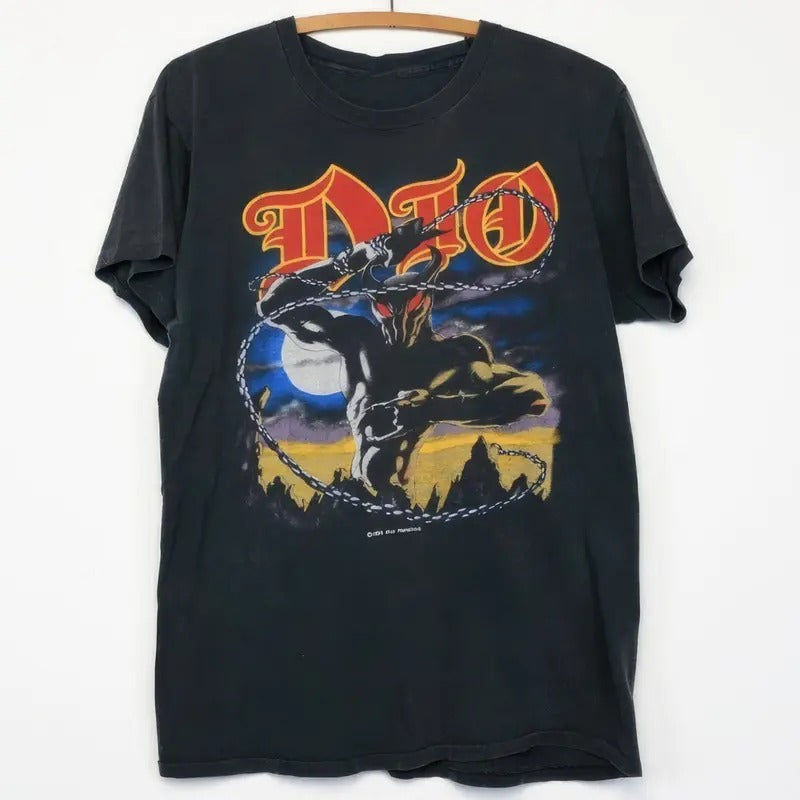 1984 DIO Last World Tour All Sizes - Adult & Kids T-Shirts, Sweatshirts & Hoodies apparel design preview 1