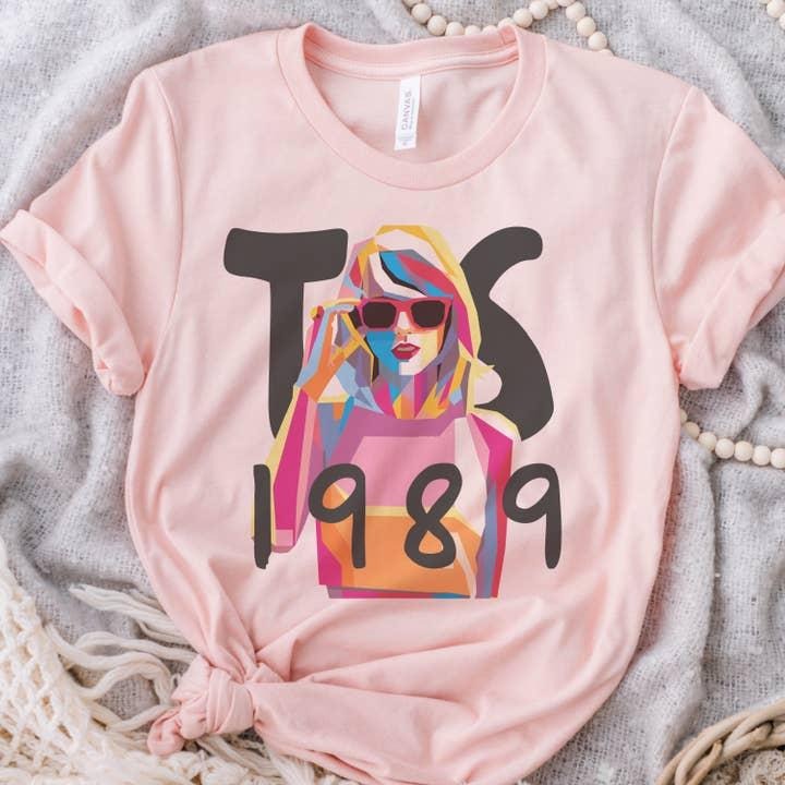1989 Concert Colors Fan - Adult & Kids T-Shirts, Sweatshirts & Hoodies apparel design preview 1