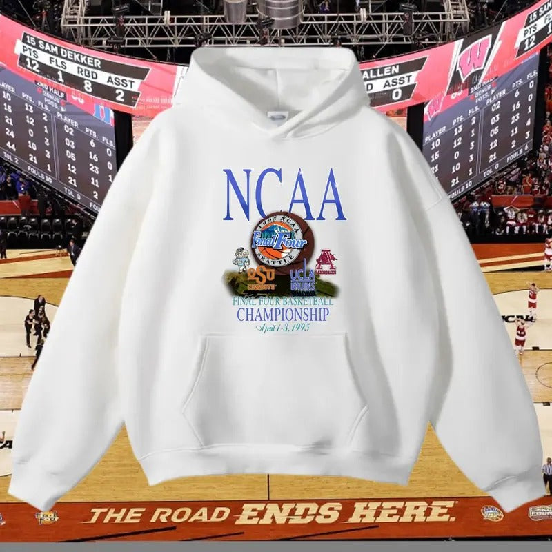 1995 NCAA Final Four Championship Vintage Sport - Adult & Kids T-Shirts, Sweatshirts & Hoodies apparel design preview 1
