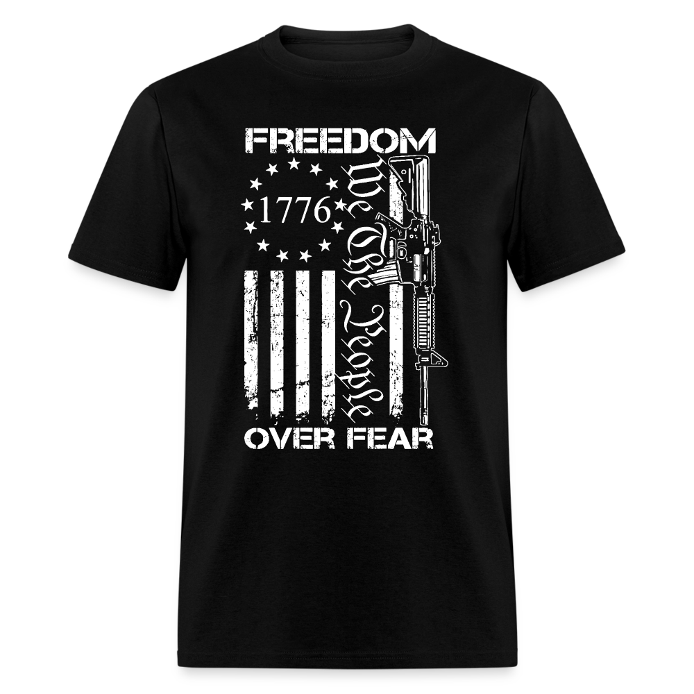 Freedom Over Fear We People - Adult & Kids T-Shirts, Sweatshirts & Hoodies apparel design preview 1