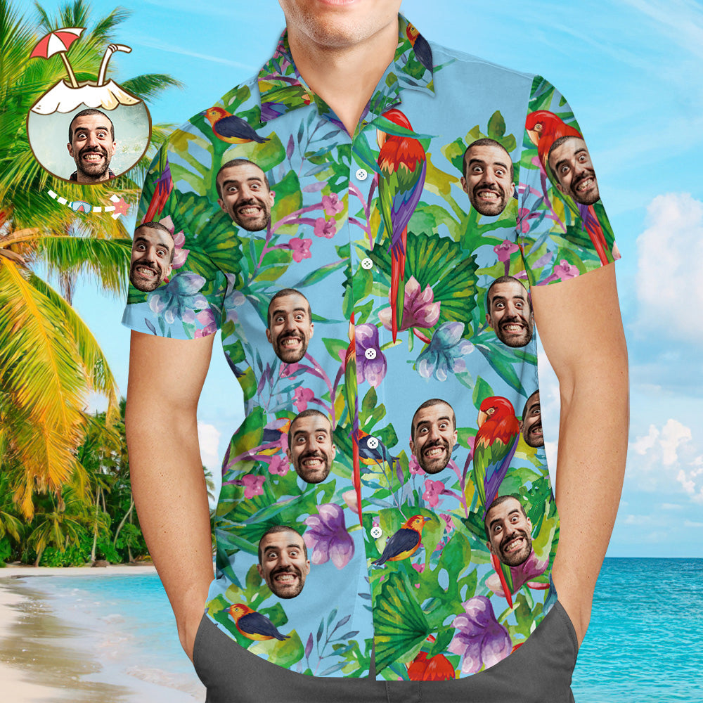 Custom Hawaiian Enjoy Summer Time Aloha Beach For Men - Adult & Kids T-Shirts, Sweatshirts & Hoodies apparel design preview 1