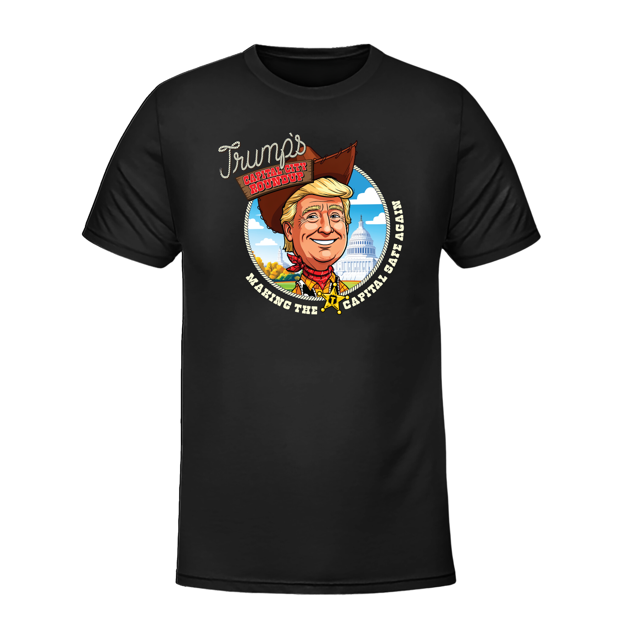 Round Up - Adult & Kids T-Shirts, Sweatshirts & Hoodies apparel design preview 1