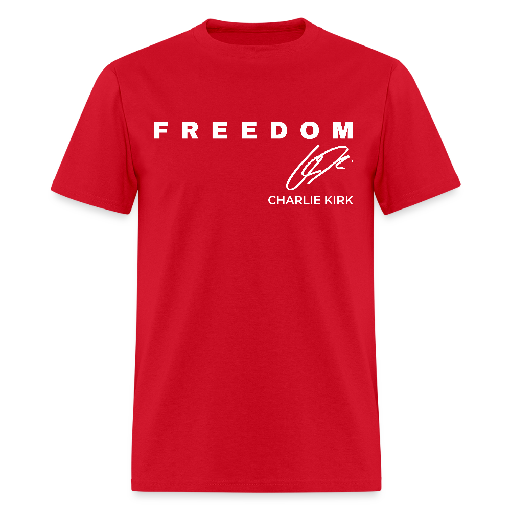 Freedom Bald Eagle Charlie Kirk Forever Our Hearts 2 - Adult & Kids T-Shirts, Sweatshirts & Hoodies apparel design preview 1